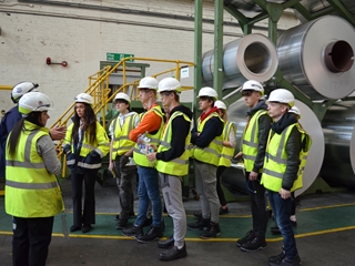 Careers Visit to Bridgnorth Aluminium