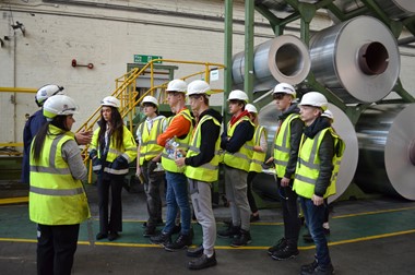 Careers Visit to Bridgnorth Aluminium